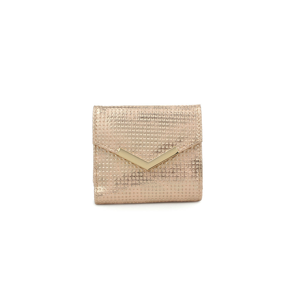 Product Image of Urban Expressions Stormi Wallet NA-840611150363 View 1 | Light Gold