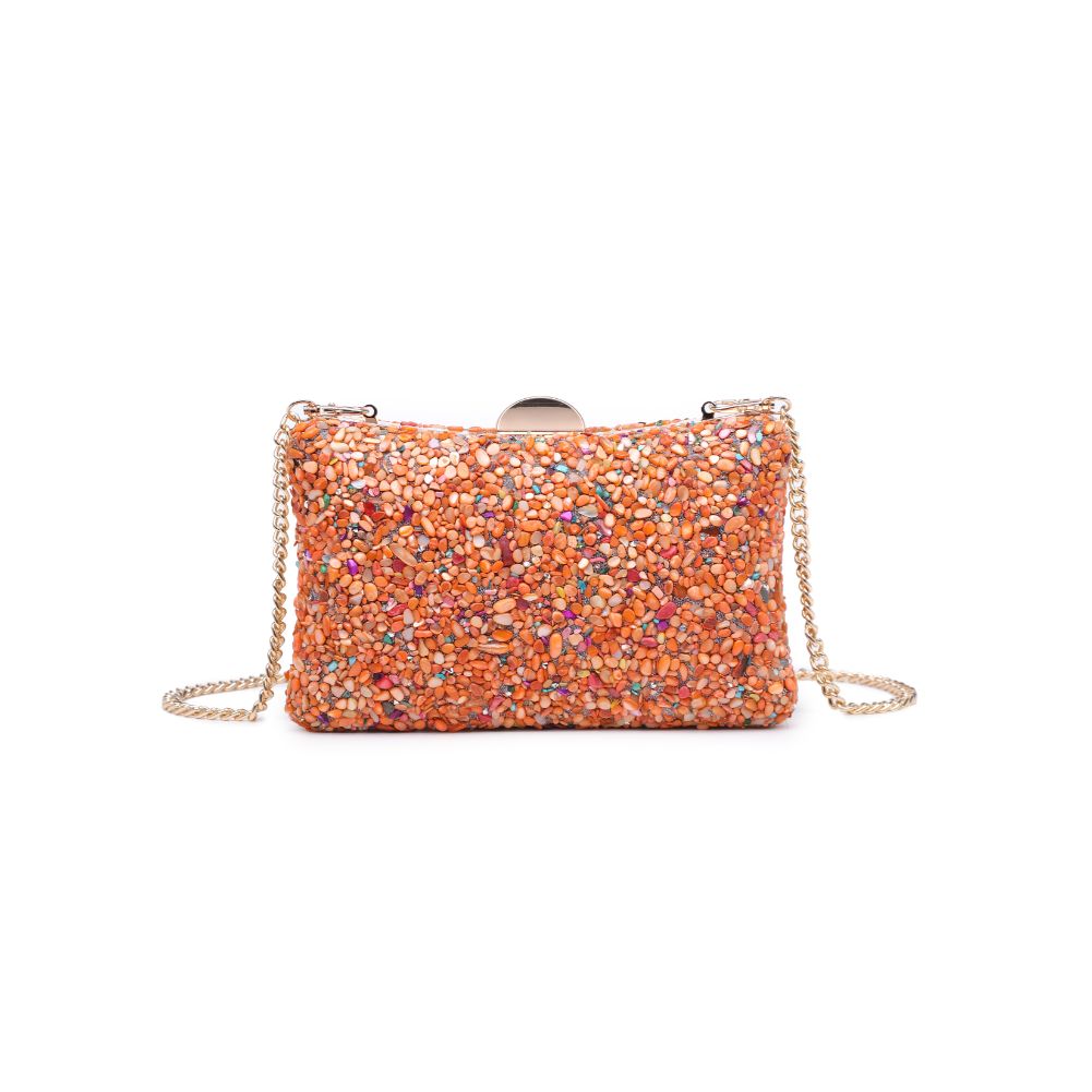 Product Image of Urban Expressions Shelley Evening Bag 840611118219 View 5 | Orange