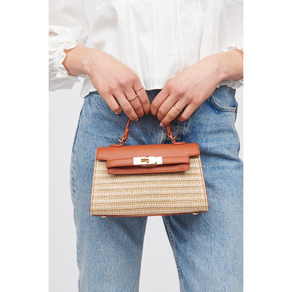 Woman wearing Natural Urban Expressions Sicily Crossbody 840611100412 View 1 | Natural