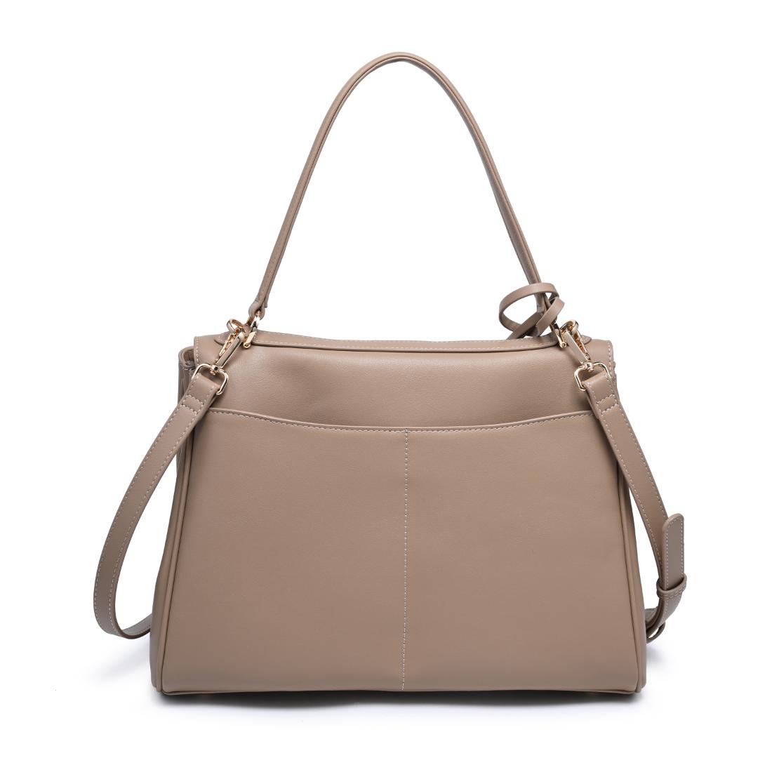 Urban Expressions Keaton Satchel 840504214714 View 8 | Taupe