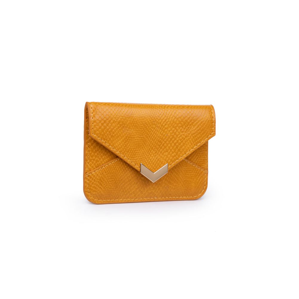 Product Image of Urban Expressions Dee Card Holder 840611175045 View 6 | Mustard