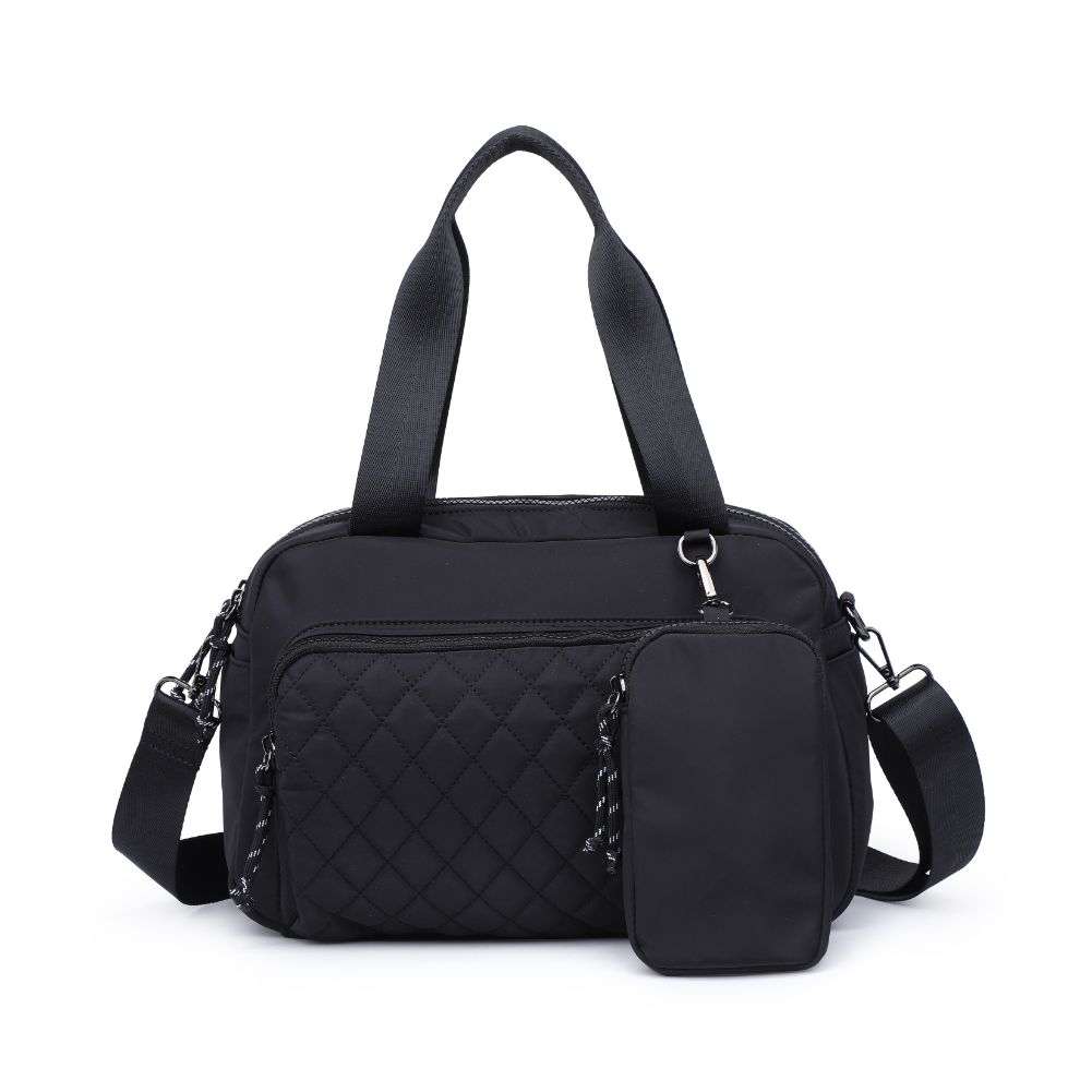 Product Image of Urban Expressions Payton Crossbody 840611180551 View 5 | Black