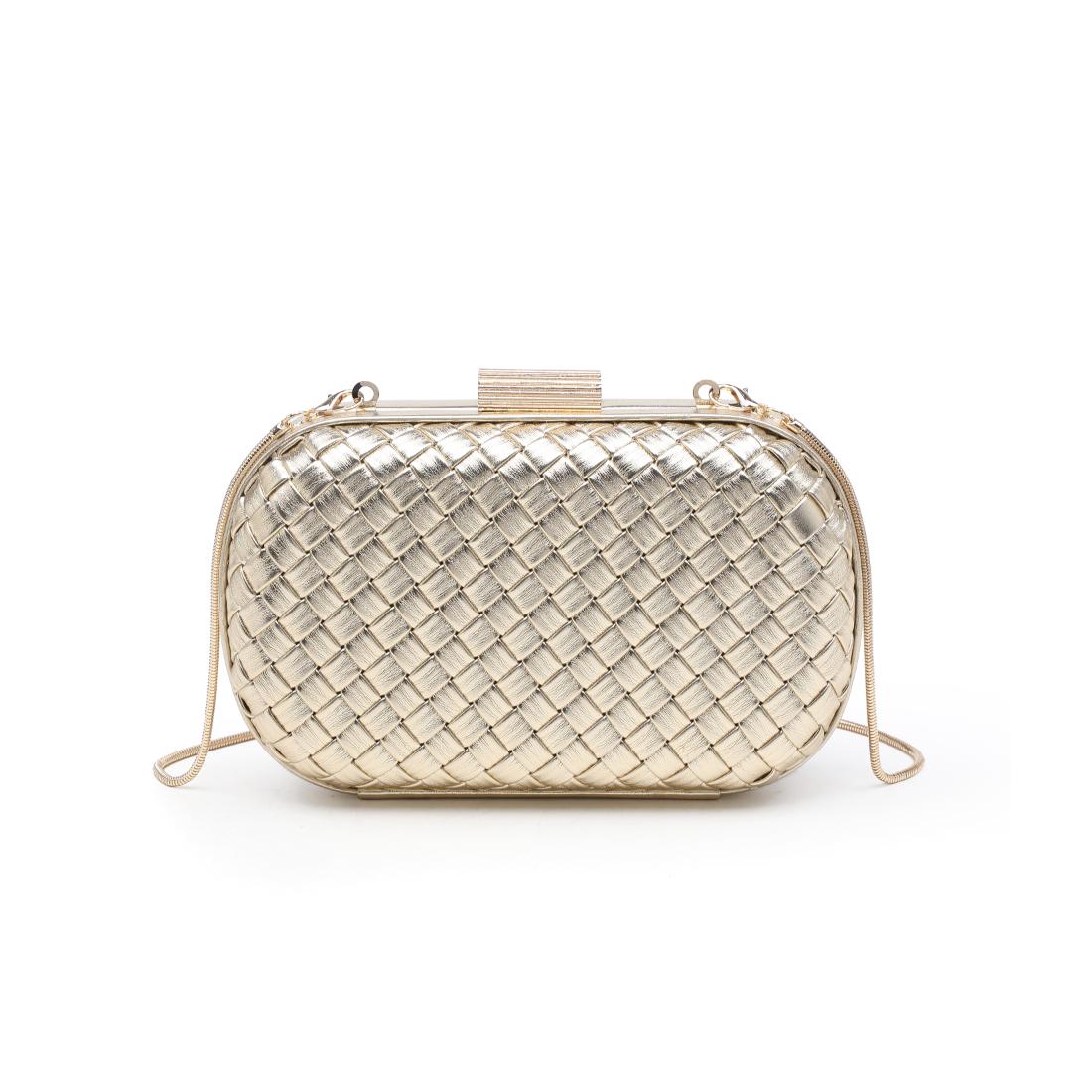 Urban Expressions Roslyn Evening Bag 840504209789 View 5 | Gold