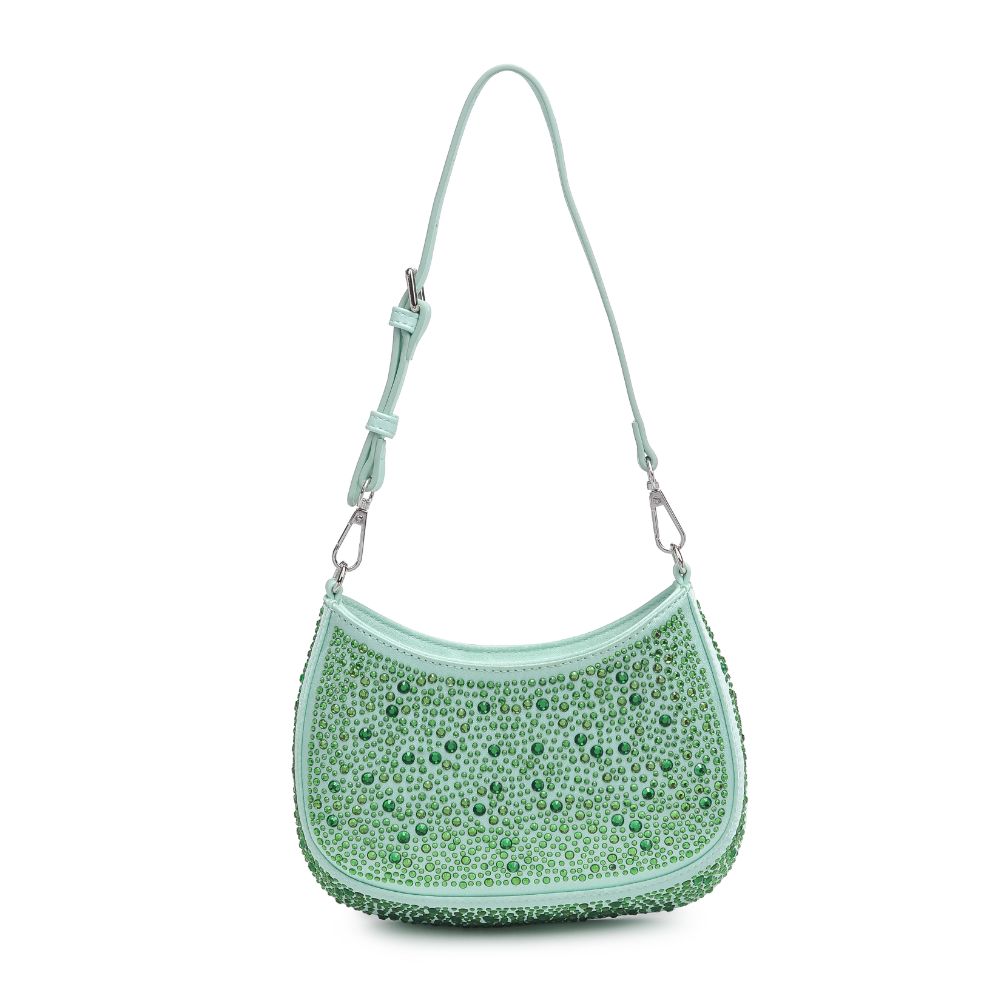 Woman wearing Mint Urban Expressions Fantasia Evening Bag 840611106056 View 5 | Mint
