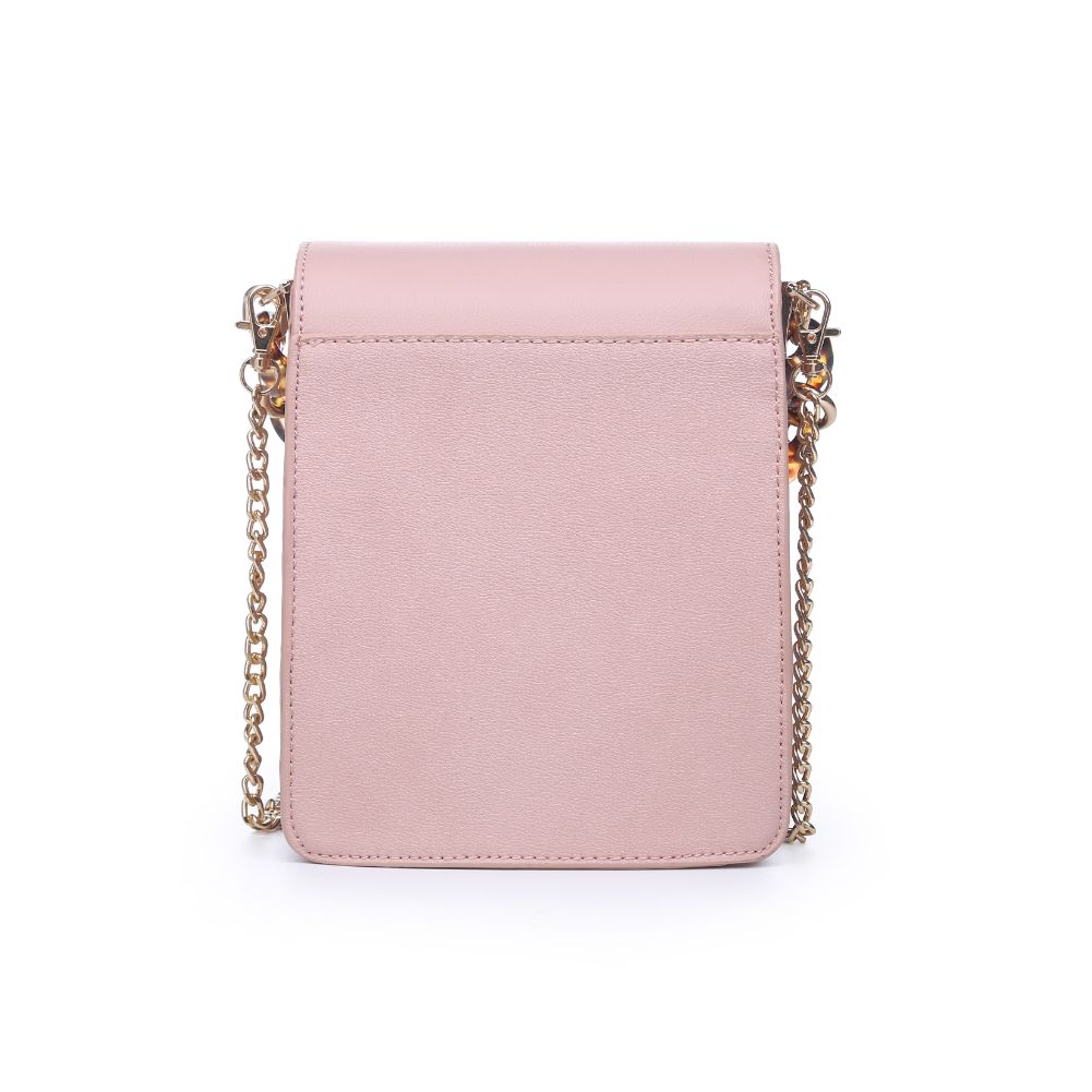 Woman wearing Blush Urban Expressions Bobbie Crossbody 840611169952 View 7 | Blush