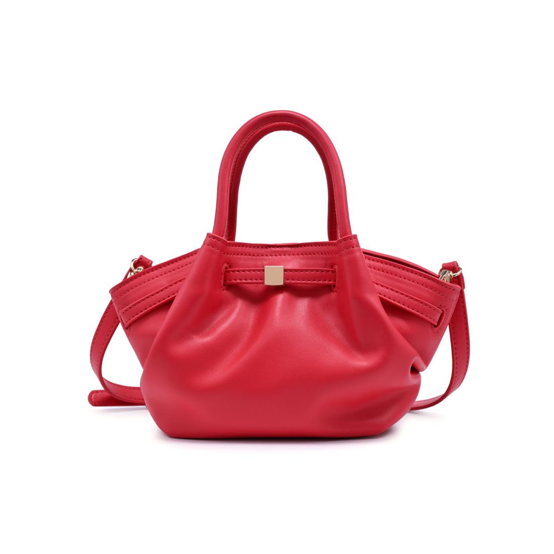 Woman wearing Red Urban Expressions Selena - Color Pop Crossbody 840504204913 View 5 | Red