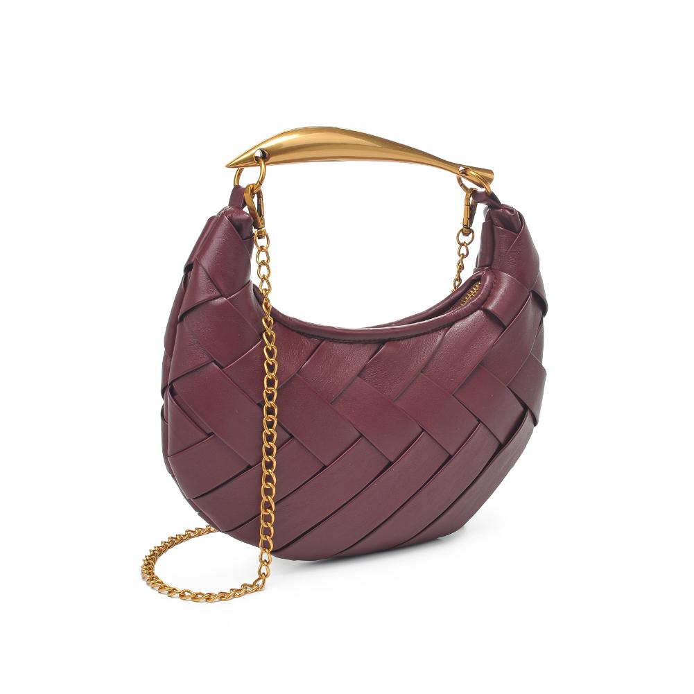 Woman wearing Wine Urban Expressions Ursula Crossbody 840611193766 View 6 | Wine