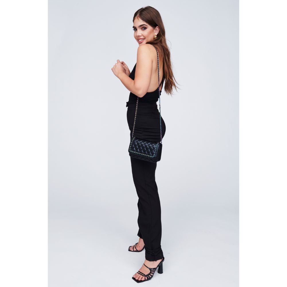 Woman wearing Black Urban Expressions Maisie Crossbody 818209011549 View 3 | Black