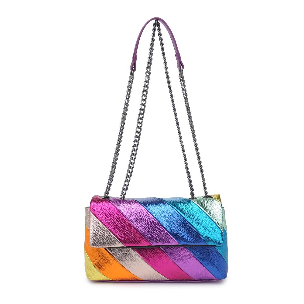 Product Image of Urban Expressions Rayne Crossbody 840611128300 View 5 | Pink Combo