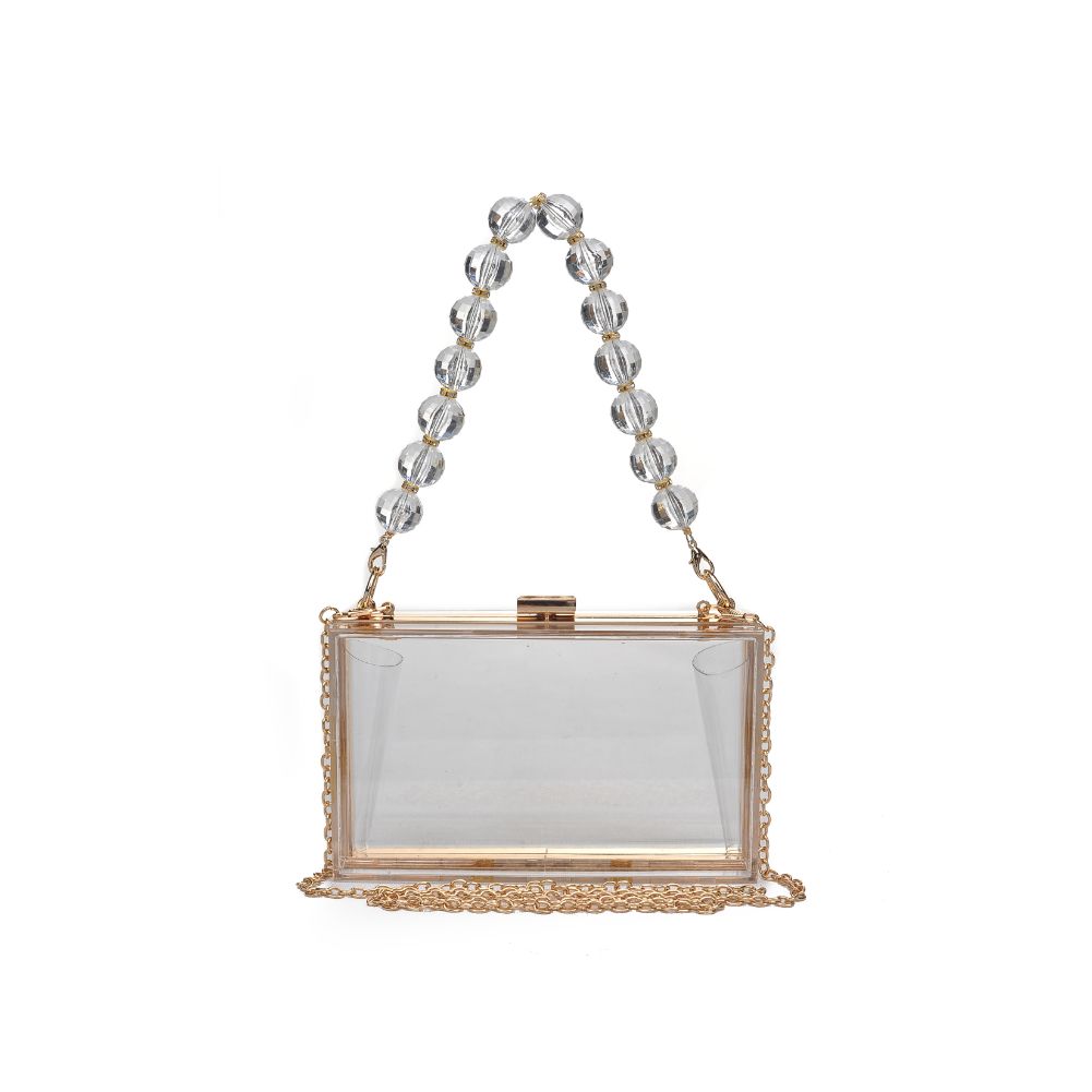 Product Image of Urban Expressions Mimi Evening Bag 840611169754 View 1 | Clear