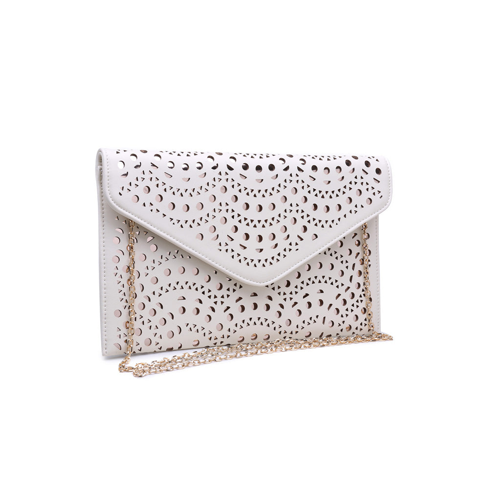 Product Image of Urban Expressions Marisol Clutch 840611145321 View 2 | Cream