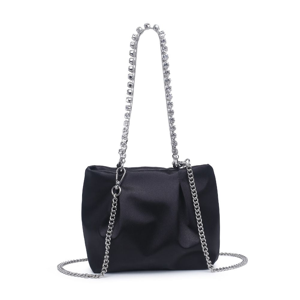 Woman wearing Black Urban Expressions Marceline Evening Bag 840611116116 View 5 | Black