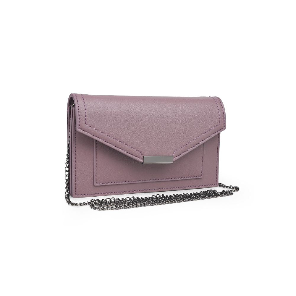 Product Image of Urban Expressions Perry Clutch NA-840611166289 View 2 | Mauve