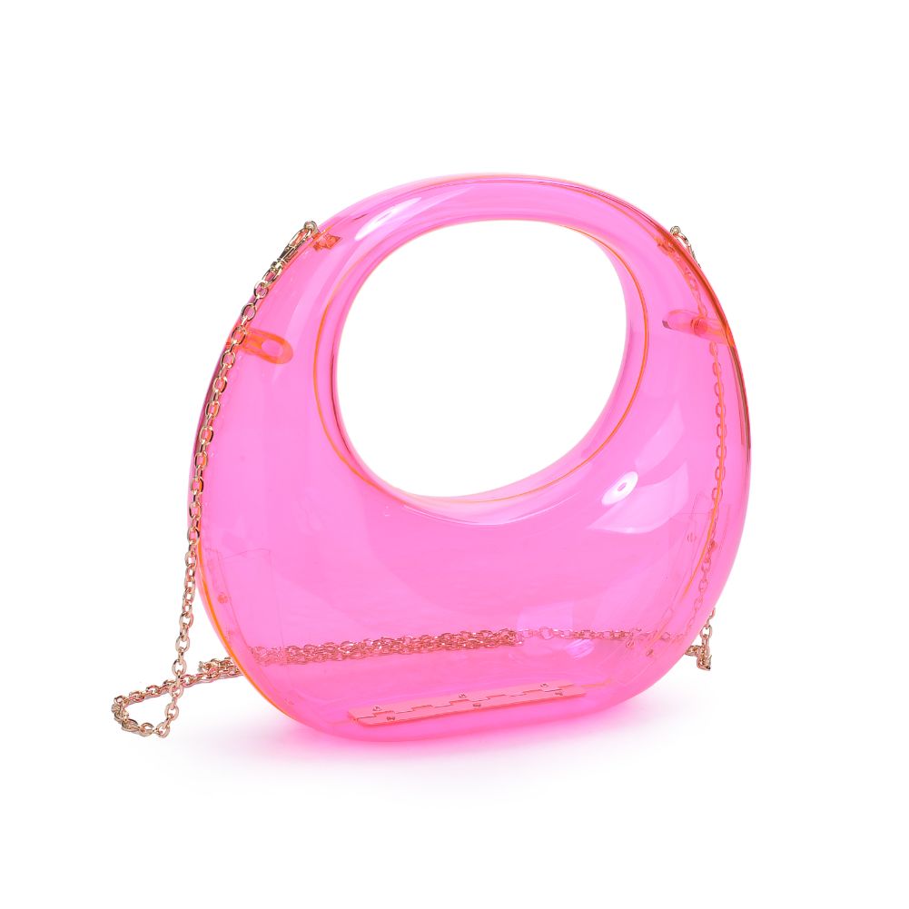 Woman wearing Light Pink Urban Expressions Bess Evening Bag 840611116932 View 6 | Light Pink