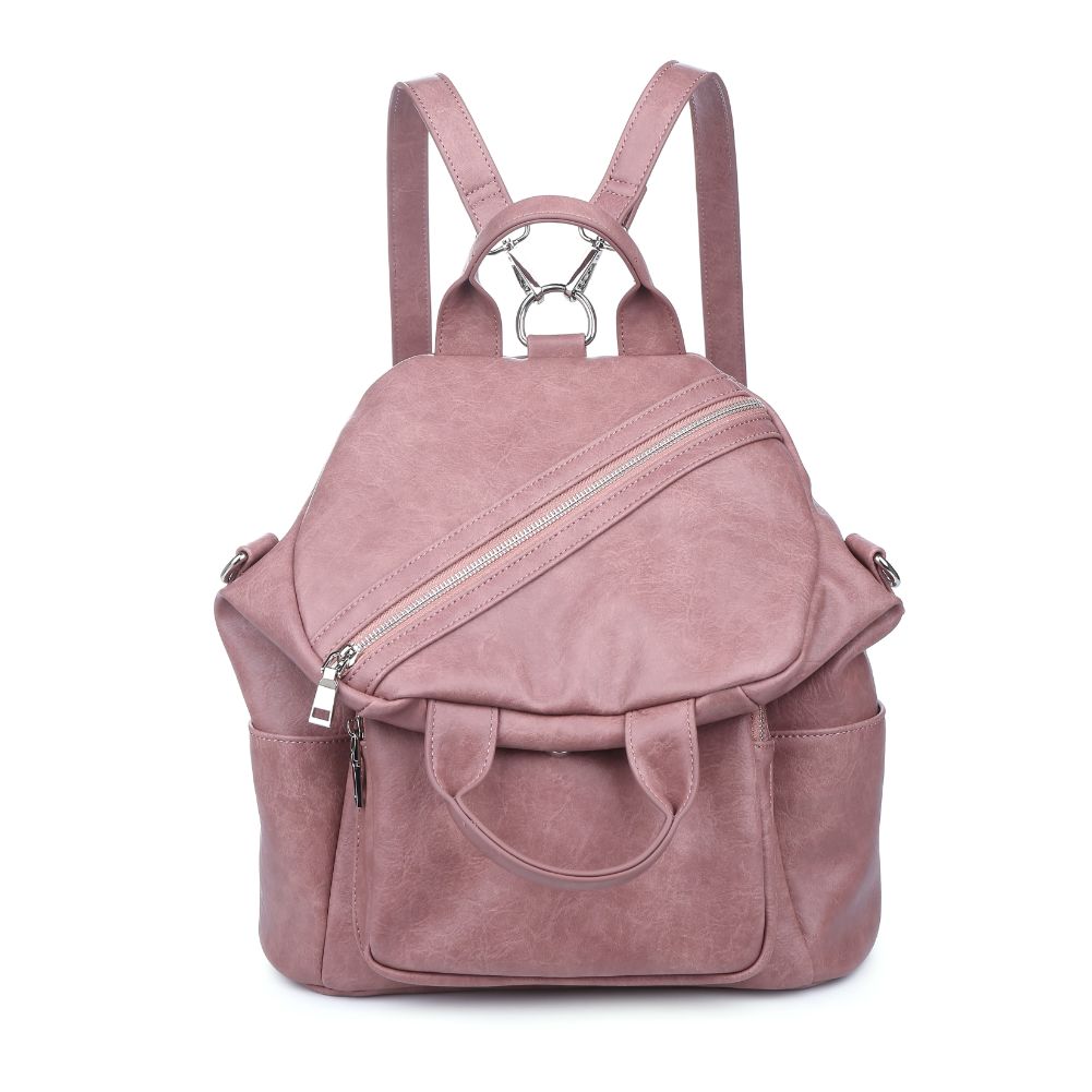 Product Image of Urban Expressions Jackson Backpack NA-840611163509 View 1 | Mauve