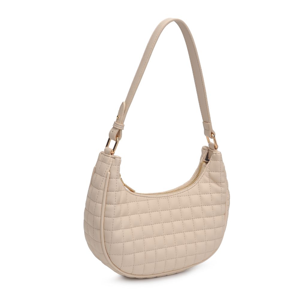 Product Image of Urban Expressions Sybil - Quilted Shoulder Bag 818209018784 View 6 | Cream