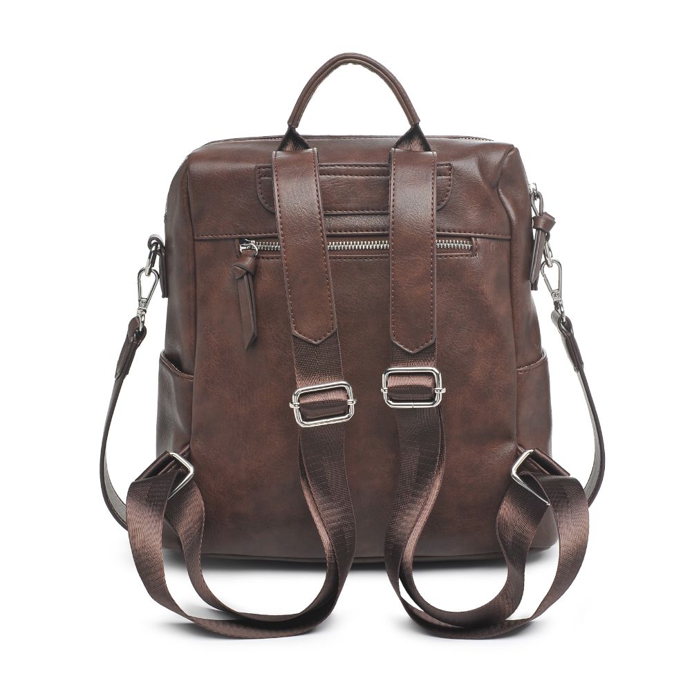 Product Image of Urban Expressions Edie Backpack 818209010313 View 7 | Espresso