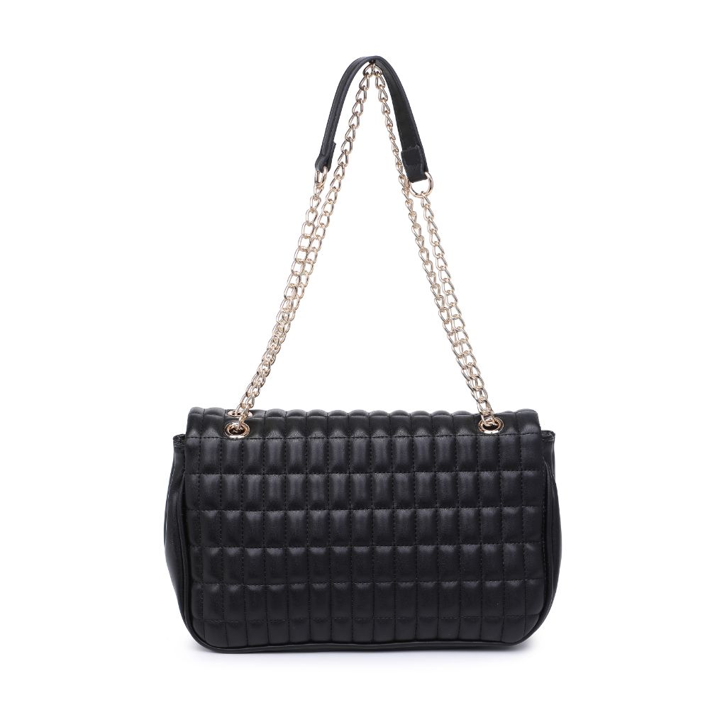 Woman wearing Black Urban Expressions Farah Crossbody 840611107091 View 7 | Black