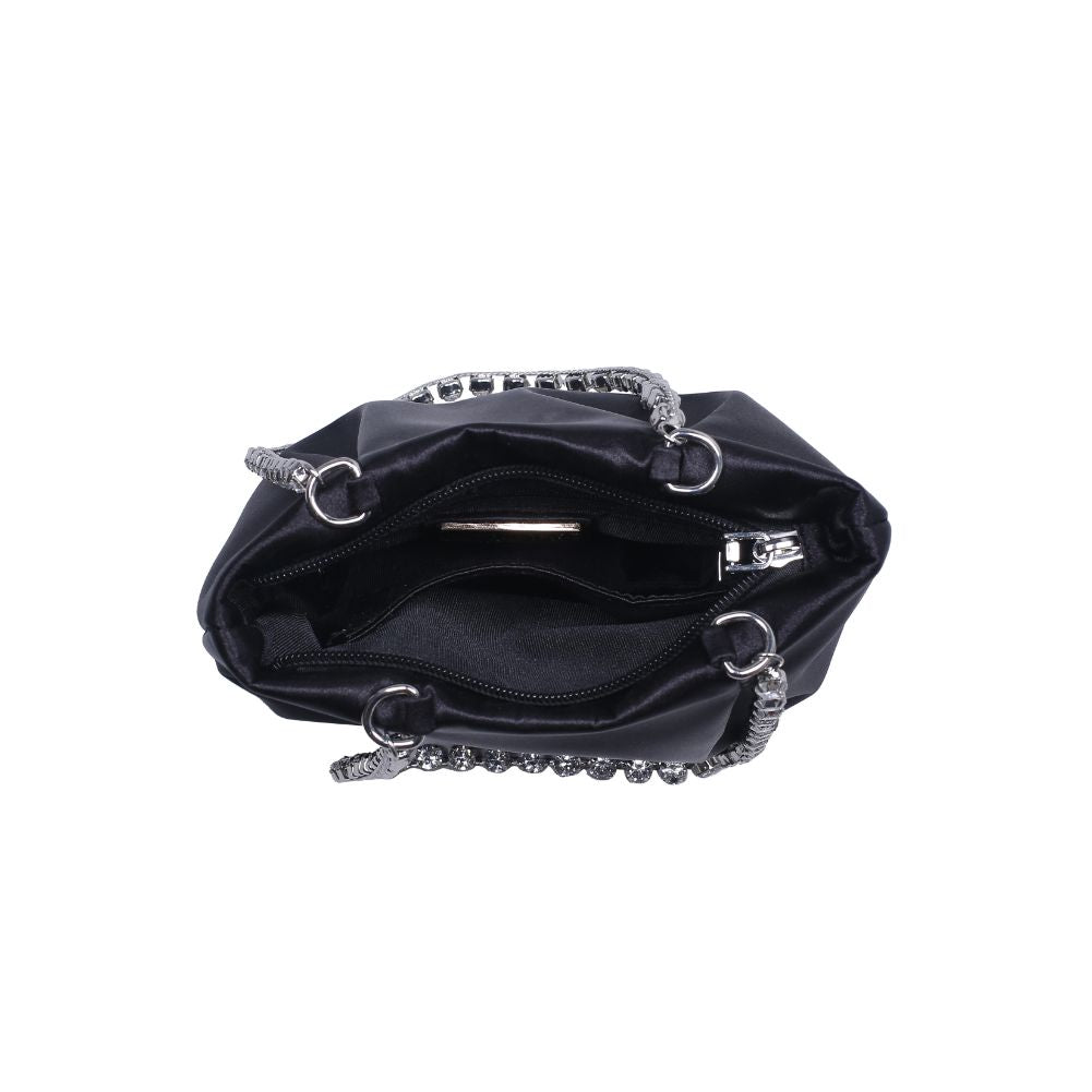 Woman wearing Black Urban Expressions Marceline Evening Bag 840611116116 View 9 | Black
