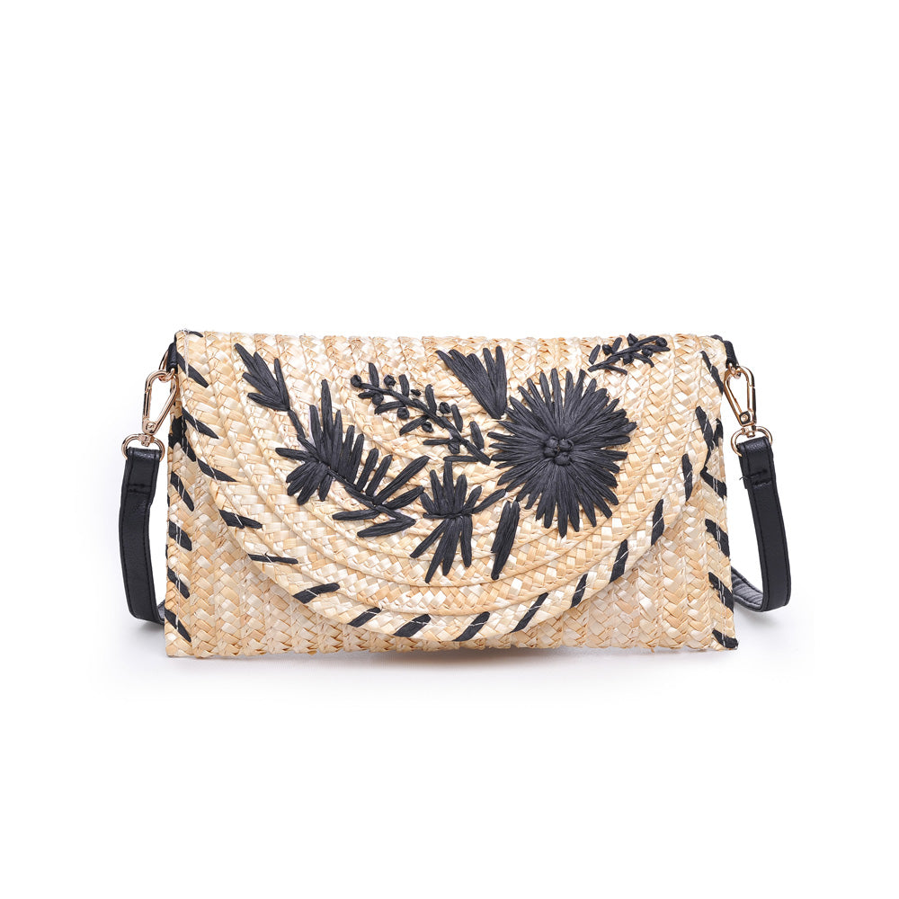 Product Image of Urban Expressions El Dorado Clutch NA-840611162199 View 1 | Natural Black