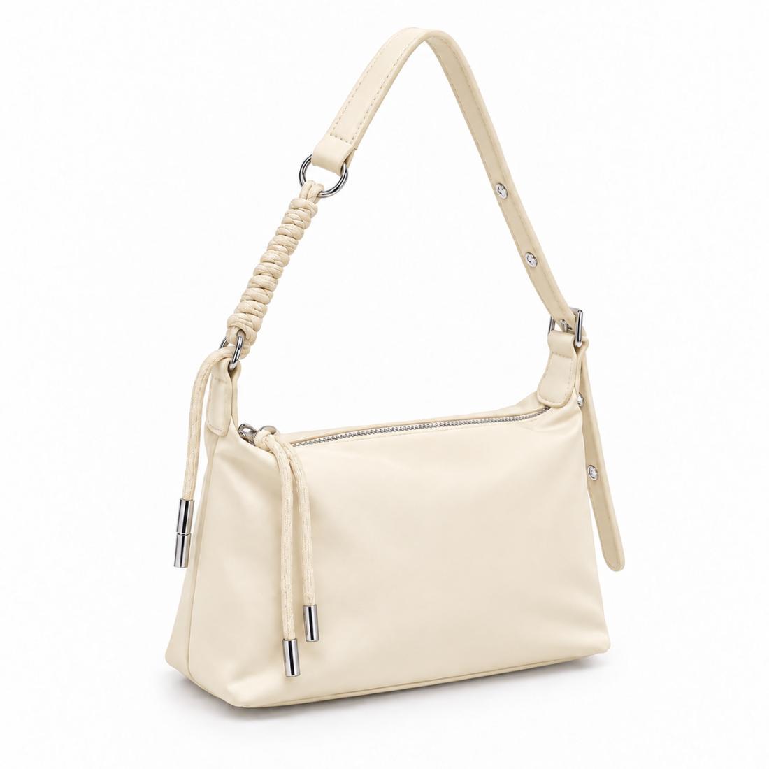 Urban Expressions Daily Drift - Nylon Shoulder Bag 840504216329 View 1 | Oatmilk