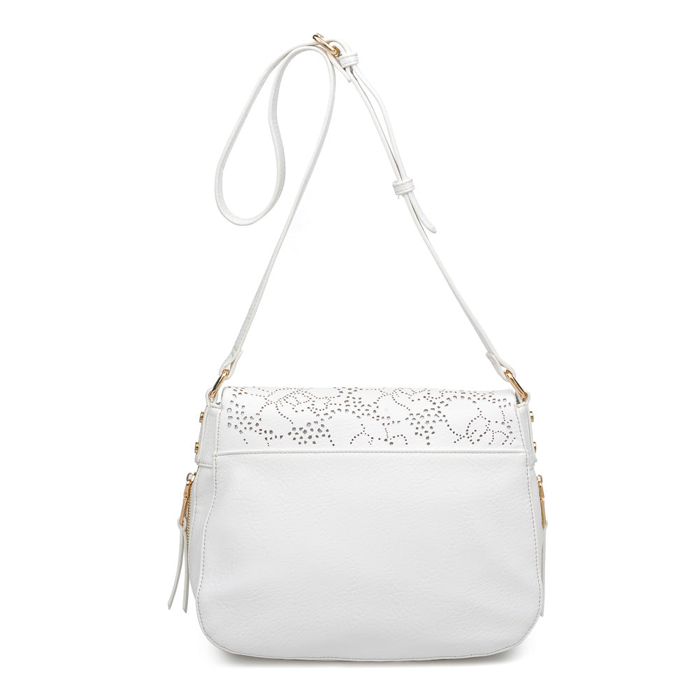 Woman wearing White Urban Expressions Sunday Messenger 840611148148 View 7 | White
