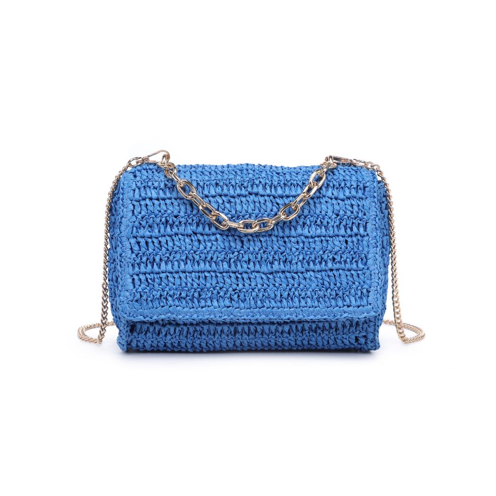 Woman wearing Electric Blue Urban Expressions Catalina Crossbody 840611111296 View 5 | Electric Blue