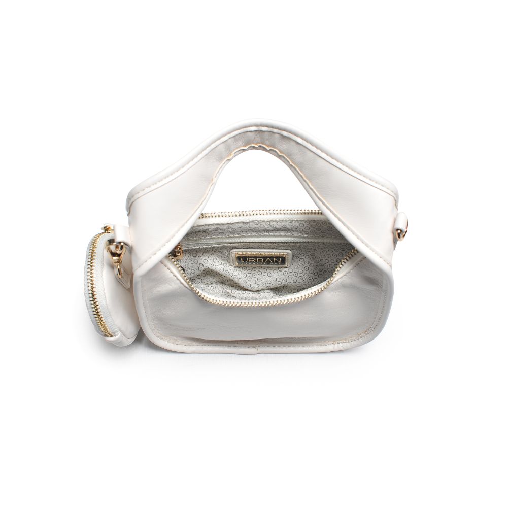 Product Image of Urban Expressions Ruby Crossbody 840611181688 View 8 | White