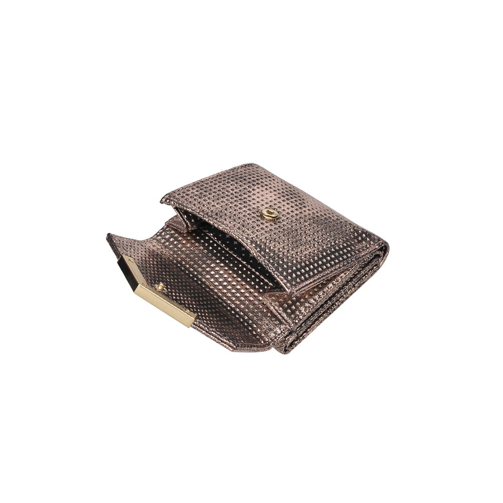 Product Image of Urban Expressions Stormi Wallet NA-840611150387 View 4 | Bronze