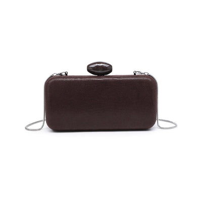 Urban Expressions Dustin Evening Bag 840504213069 View 1 | Chocolate