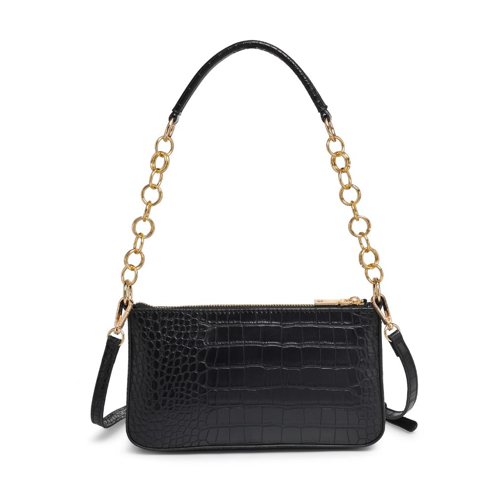 Product Image of Urban Expressions Aster Shoulder Bag 818209015448 View 7 | Black