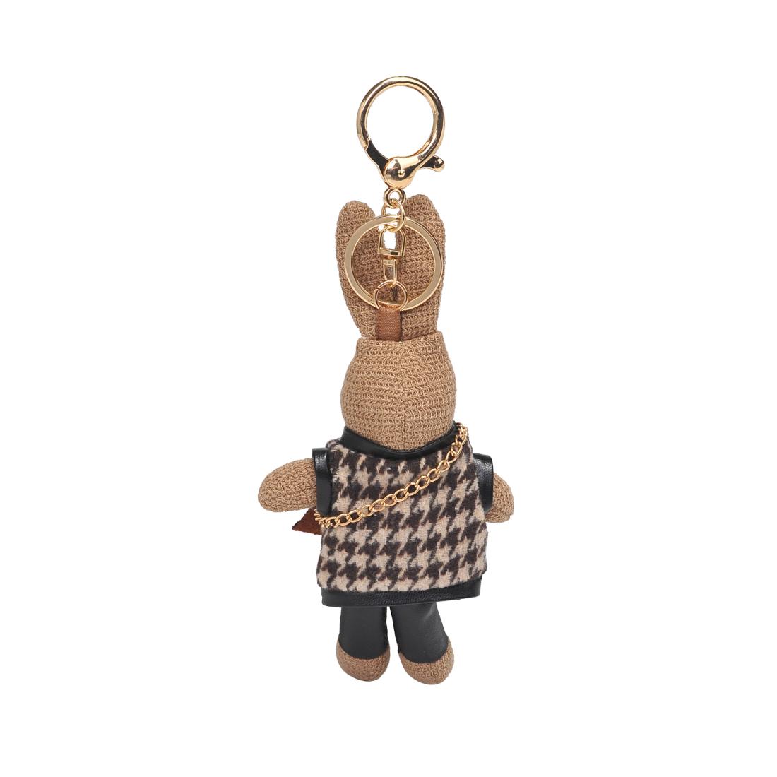 Product Image of Urban Expressions Kyle Keychain Charm 840504201202 View 7 | Brown