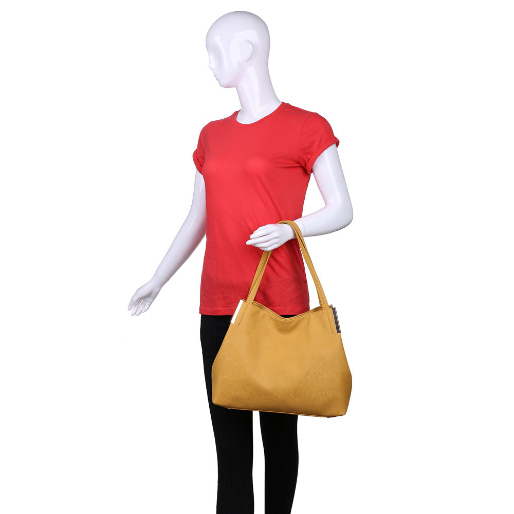 Product Image of Urban Expressions Everly Hobo NA-840611161727 View 5 | Mustard