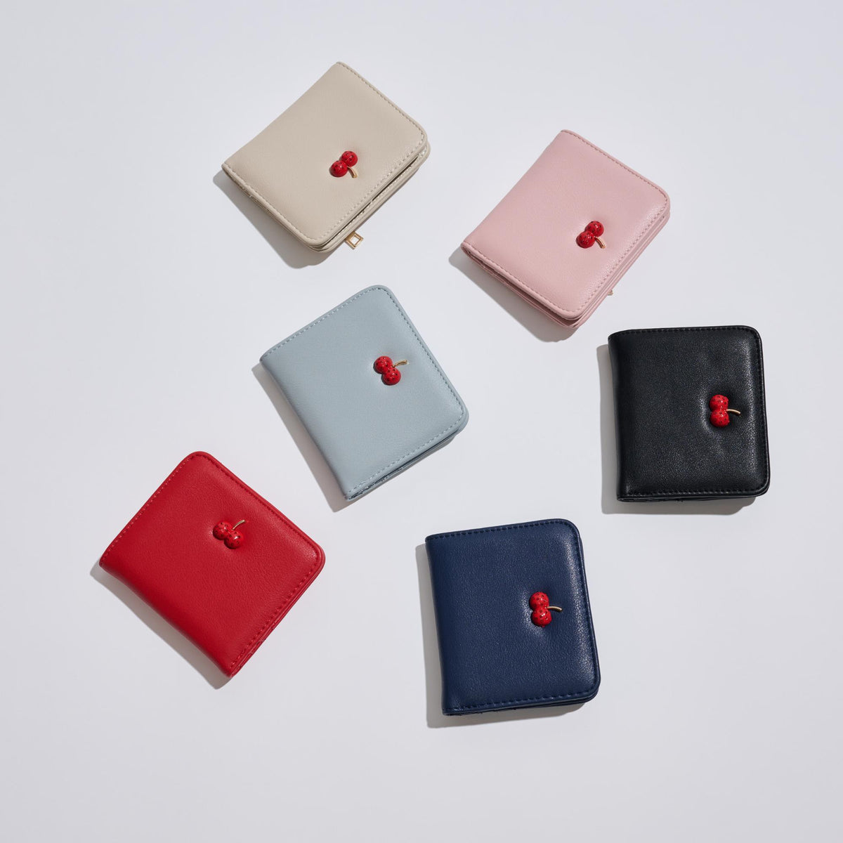 Woman wearing Red Urban Expressions Lucy Wallet 840504203985 View 2 | Red