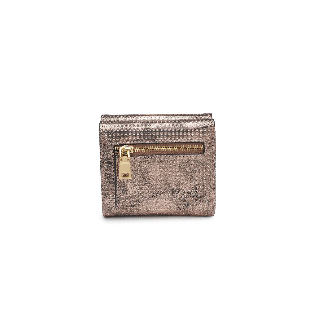 Product Image of Urban Expressions Stormi Wallet NA-840611150387 View 3 | Bronze