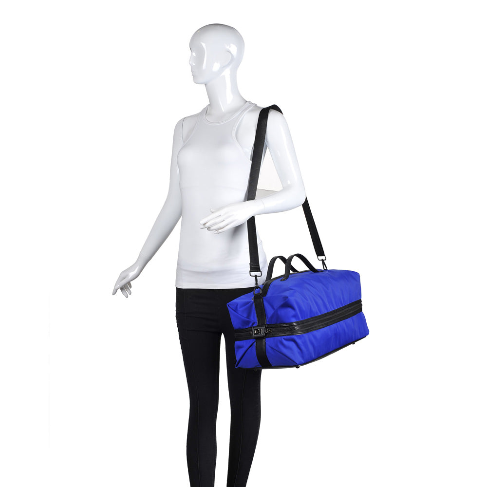 Product Image of Urban Expressions Namaste Duffel 840611148704 View 5 | Blue
