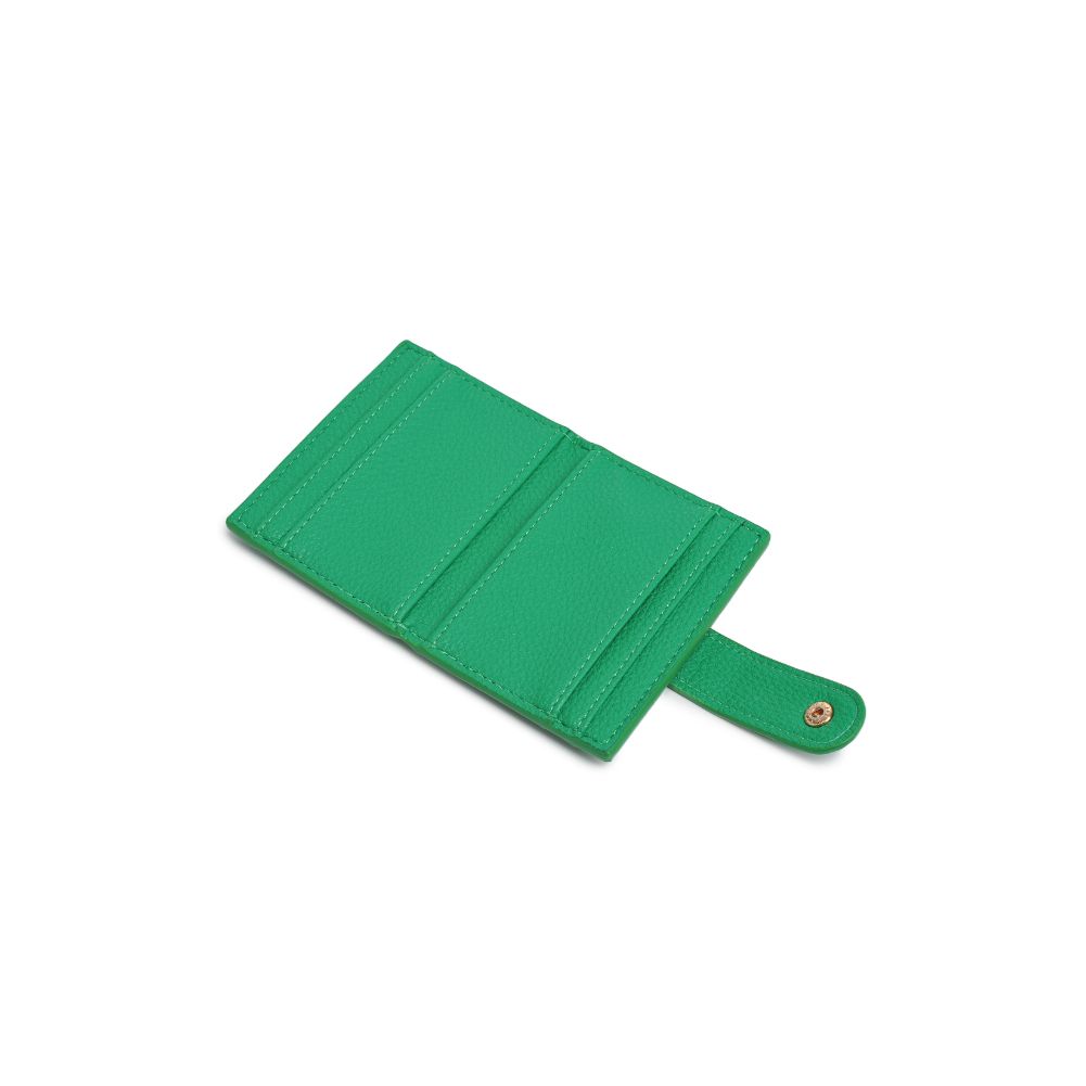 Woman wearing Kelly Green Urban Expressions Lola Card Holder 818209018241 View 9 | Kelly Green