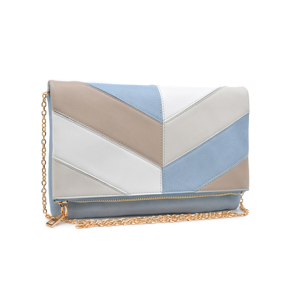 Product Image of Urban Expressions Lupe Clutch NA-840611146731 View 2 | Sky Blue