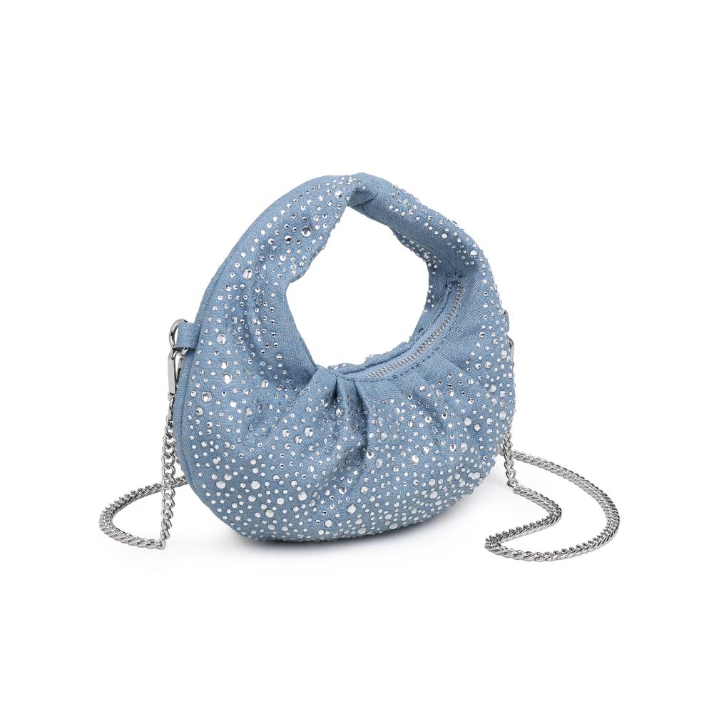 Product Image of Urban Expressions Kimmie Crossbody 840611155177 View 6 | Denim