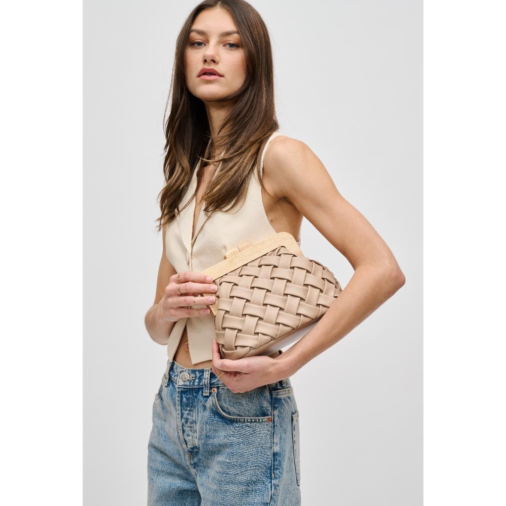 Woman wearing Natural Urban Expressions Matilda Clutch 840611192103 View 1 | Natural