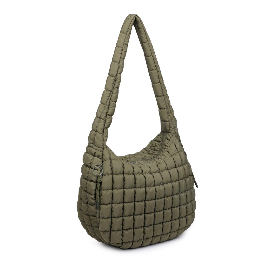 Product Image of Urban Expressions Tamsin - Quilted Puffer Hobo 840504200502 View 2 | Olive