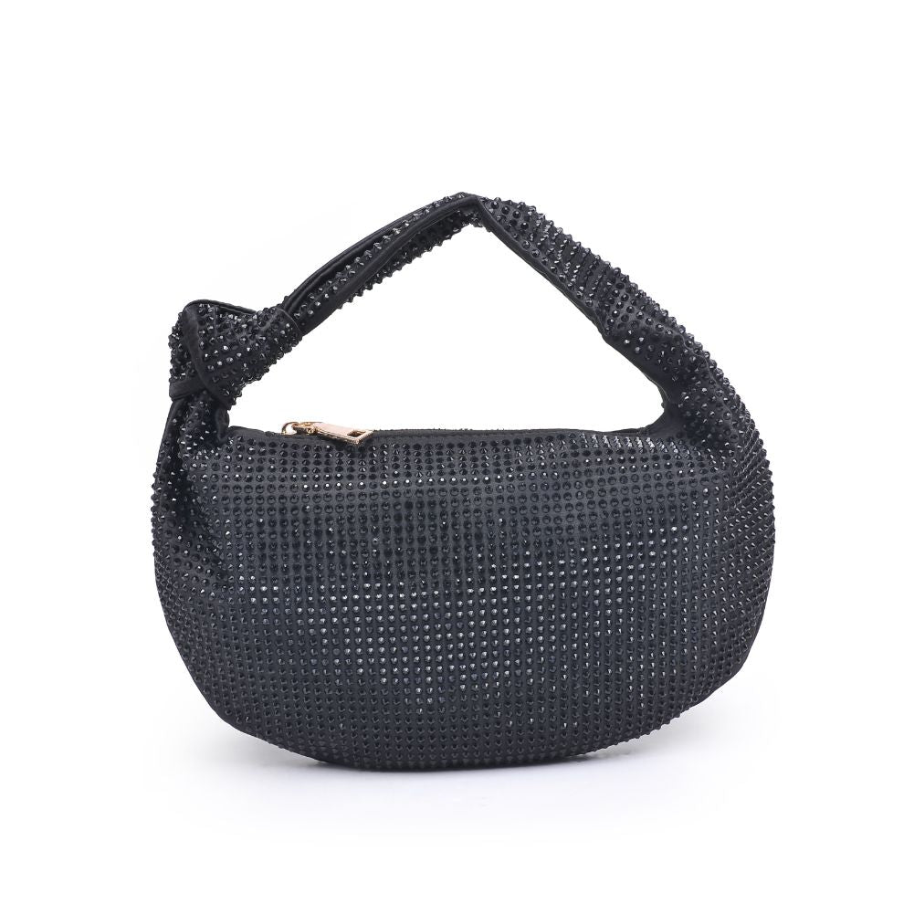Woman wearing Black Urban Expressions Tawni Evening Bag 840611106490 View 5 | Black