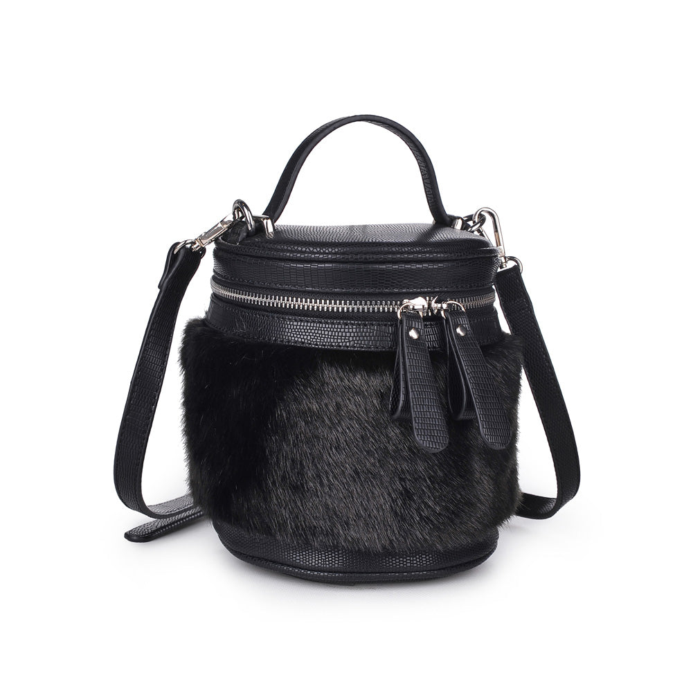 Woman wearing Black Urban Expressions Fonda Crossbody NA-840611153975 View 6 | Black