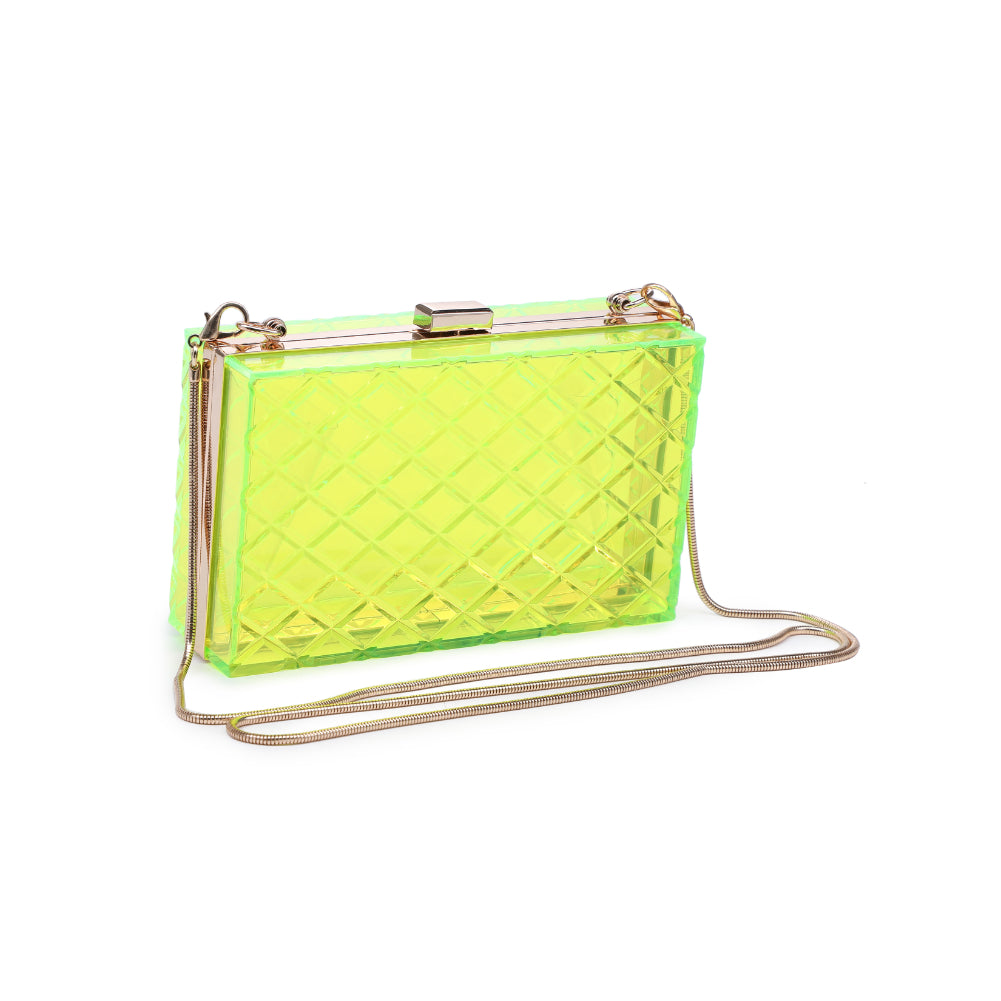 Product Image of Urban Expressions Doja Evening Bag 840611177483 View 6 | Yellow