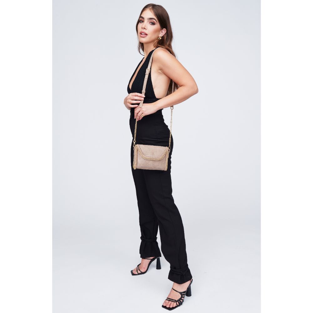 Woman wearing Natural Urban Expressions Felicia Crossbody 818209011532 View 3 | Natural