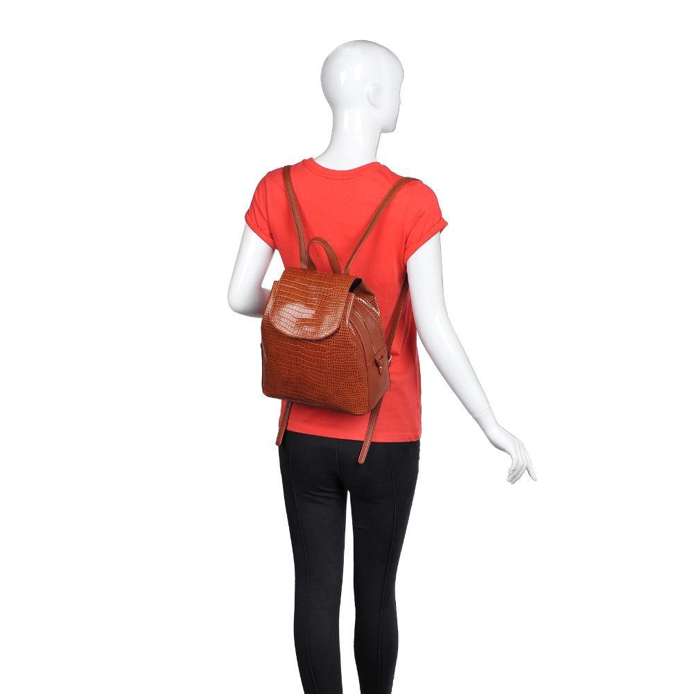 Product Image of Urban Expressions Clara Backpack 840611167217 View 5 | Tan