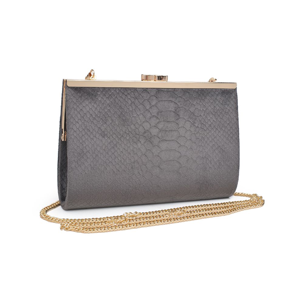 Product Image of Urban Expressions Minx Evening Bag 840611165039 View 2 | Grey