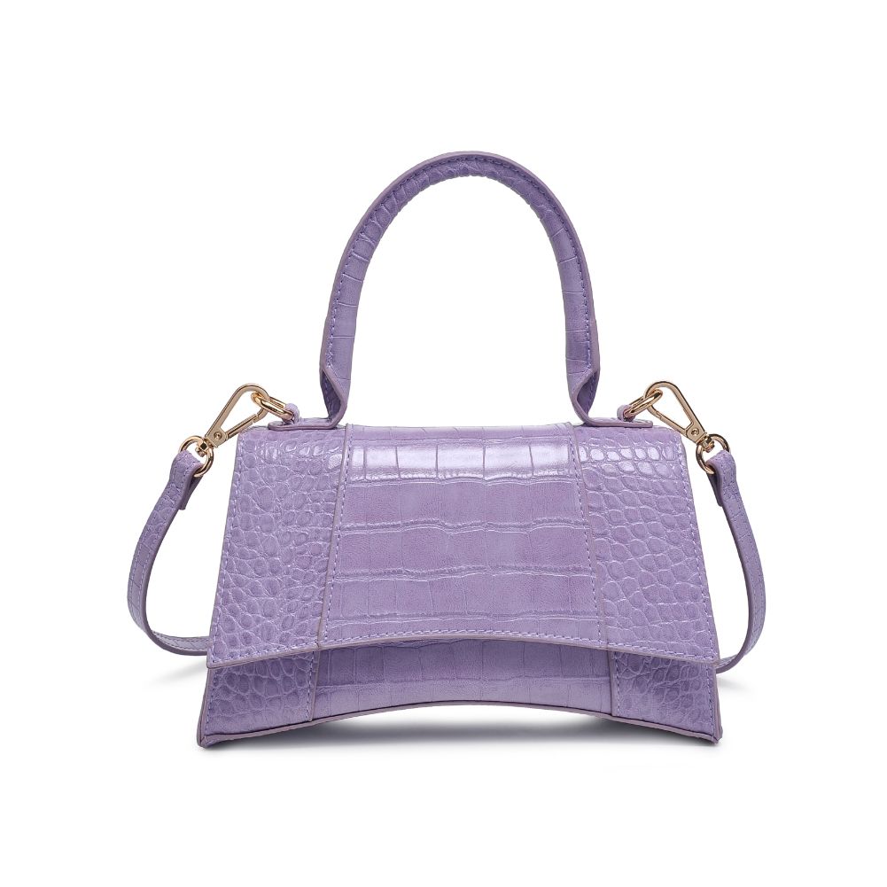 Product Image of Urban Expressions Lucas - Croco Crossbody 818209018401 View 5 | Lavender
