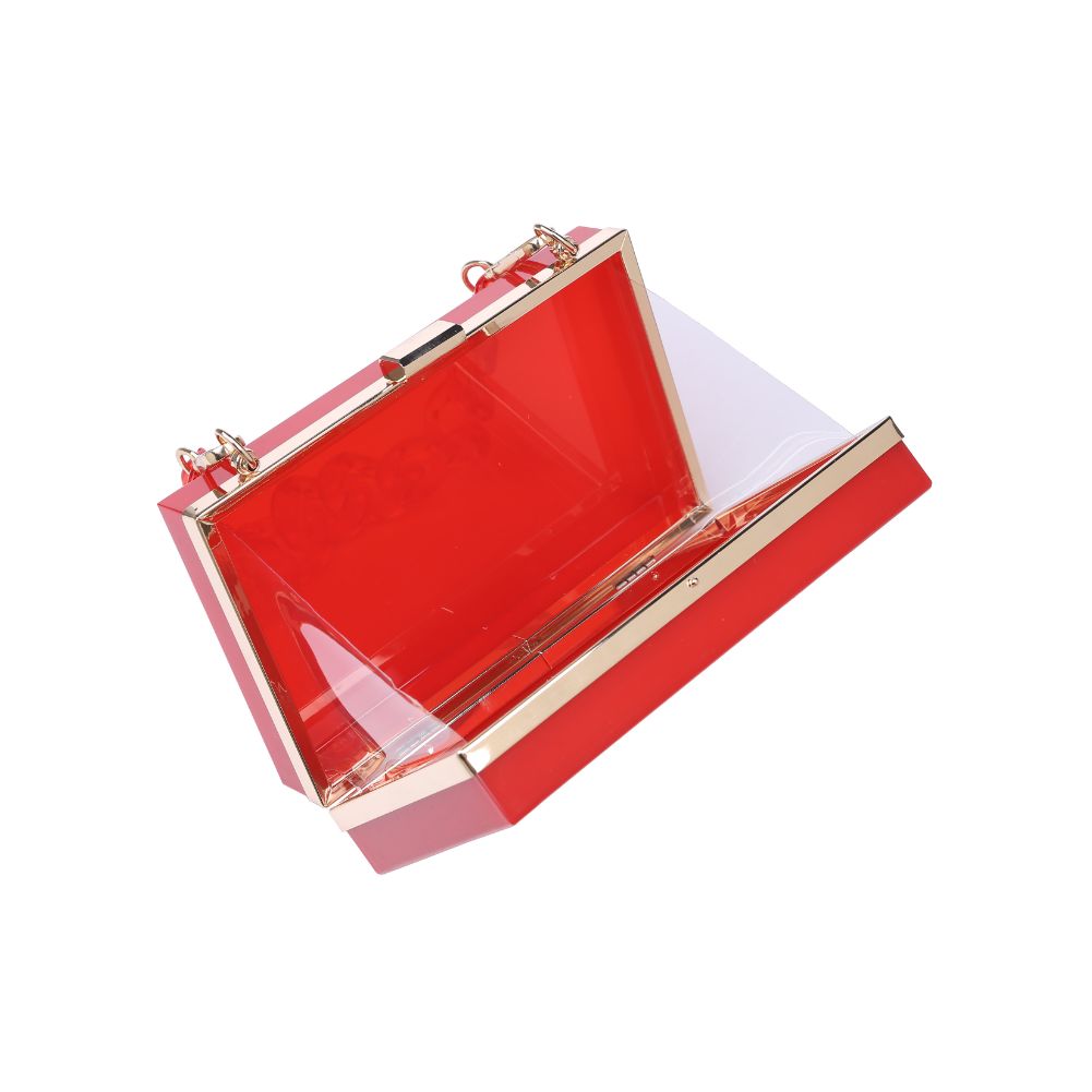 Product Image of Urban Expressions Lizzo Evening Bag 840611168368 View 4 | Red