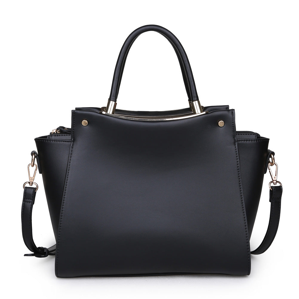 Product Image of Urban Expressions Greyson Satchel NA-840611149718 View 1 | Black